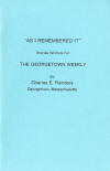 As I Rembered It Cover